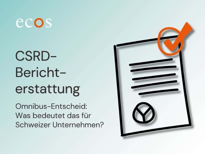 Omnibus‑Entscheid bringt Klarheit bei CSRD