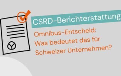 Omnibus‑Entscheid bringt Klarheit bei CSRD